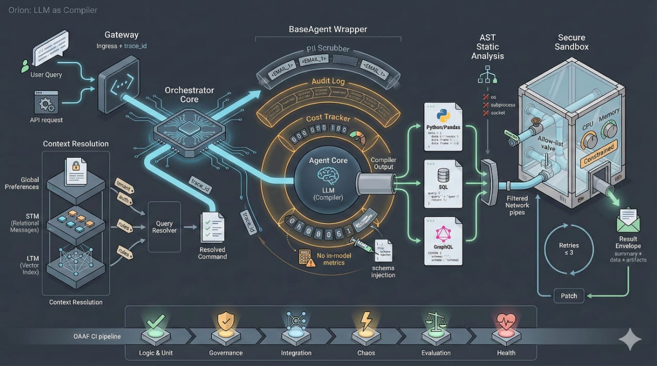 Engineering Orion: The Assurance Framework